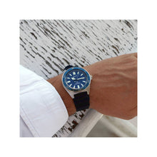 Load image into Gallery viewer, Seiko Prospex Analogue Automatic Diver Blue Dial Black Rubber Strap Watch For Men - SPB053J1