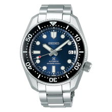 Load image into Gallery viewer, Seiko Prospex Sea Automatic Diver Green Dial Silver Steel Strap Watch For Men - SPB187J1