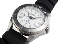 Load image into Gallery viewer, Seiko Shogun Prospex Titanium Divers Automatic White Dial Black Rubber Strap Watch For Men - SPB191J1