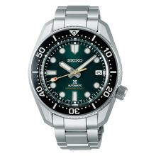 Load image into Gallery viewer, Seiko Prospex 140th Anniversary Limited Divers Green Dial Silver Steel Strap Watch For Men - SPB207J1