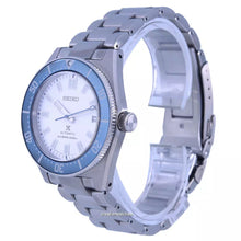 Load image into Gallery viewer, Seiko Prospex Diver 140th Anniversary Limited Edition White Dial Silver Steel Strap Watch For Men - SPB213J1