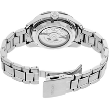 Load image into Gallery viewer, Seiko Presage Sharp Edged Series GMT Green Dial Silver Steel Strap Watch For Men - SPB219J1