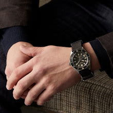 Load image into Gallery viewer, Seiko Prospex 1965 Diver’s Re-Interpretation Automatic Black Dial Brown NATO Strap Watch For Men - SPB239J1