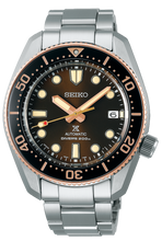 Load image into Gallery viewer, Seiko Prospex Sea Diver Automatic Brown Dial Silver Steel Strap Watch For Men - SPB240J1