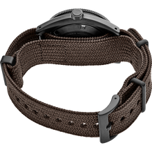Load image into Gallery viewer, Seiko Prospex Black Series 1965 Limited Edition Black Dial Brown NATO Strap Watch For Men - SPB253J1