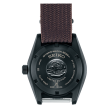 Load image into Gallery viewer, Seiko Prospex Black Series 1965 Limited Edition Black Dial Brown NATO Strap Watch For Men - SPB253J1
