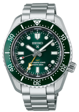 Load image into Gallery viewer, Seiko Prospex GMT Divers Automatic Marine Green Dial Silver Steel Strap Watch For Men - SPB381J1