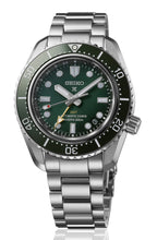 Load image into Gallery viewer, Seiko Prospex GMT Divers Automatic Marine Green Dial Silver Steel Strap Watch For Men - SPB381J1