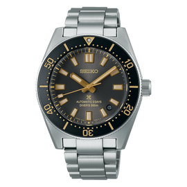 Seiko Prospex 55th Anniversary Edition Brown Dial Silver Steel Strap Watch For Men - SPB145J1
