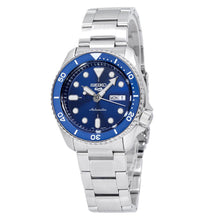 Load image into Gallery viewer, Seiko 5 Sports Automatic Analog Blue Dial Silver Steel Strap Watch For Men - SRPD51K1