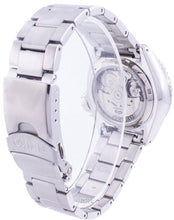 Load image into Gallery viewer, Seiko 5 Sports Automatic Orange Dial Silver Steel Strap Watch For Men - SRPD59K1