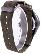 Load image into Gallery viewer, Seiko 5 Sport Automatic Black Dial Green Nylon Strap Watch For Men - SRPD65K4
