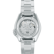 Load image into Gallery viewer, Seiko 5 Sports Special Edition Silver Dial Silver Steel Strap Watch For Men - SRPK09K1