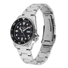 Load image into Gallery viewer, Seiko 5 Sports SKX Automatic Black Dial Silver Steel Strap Watch For Men - SRPK29K1