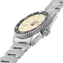 Load image into Gallery viewer, Seiko 5 Sports SKX Automatic Cream Dial Silver Steel Strap Watch For Men - SRPK31K1