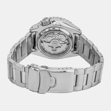 Load image into Gallery viewer, Seiko 5 Sport Automatic SKX Series Black Dial Silver Steel Strap Watch for Men - SRPK99K1