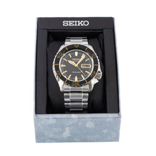 Load image into Gallery viewer, Seiko 5 Sport Automatic SKX Series Black Dial Silver Steel Strap Watch for Men - SRPK99K1