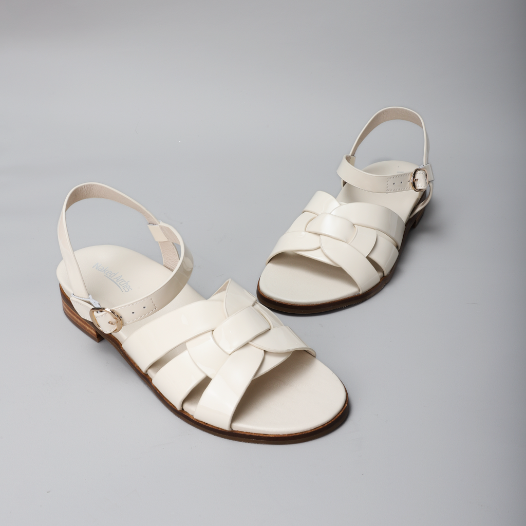 NAKED ARCHES - Damen - Beige Patent