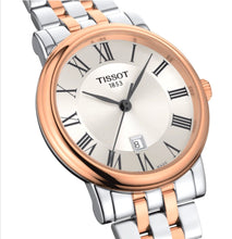 Load image into Gallery viewer, Tissot Carson Premium White Dial Two Tone Steel Strap Watch For Men - T122.410.22.033.00
