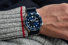 Load image into Gallery viewer, Seiko 5 Sports SKX Automatic Black Dial Black NATO Strap Watch For Men - SRPD55K3