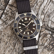 Load image into Gallery viewer, Seiko Prospex 1965 Diver’s Re-Interpretation Automatic Black Dial Brown NATO Strap Watch For Men - SPB239J1