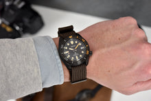 Load image into Gallery viewer, Seiko Prospex Black Series 1965 Limited Edition Black Dial Brown NATO Strap Watch For Men - SPB253J1