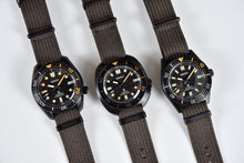 Load image into Gallery viewer, Seiko Prospex Black Series 1965 Limited Edition Black Dial Brown NATO Strap Watch For Men - SPB253J1