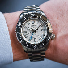 Load image into Gallery viewer, Seiko Prospex Sea Arctic Ocean GMT Limited Edition Silver Dial Silver Steel Strap Watch For Men - SPB439J1