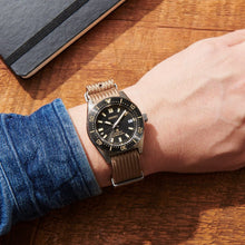 Load image into Gallery viewer, Seiko Prospex 1965 Diver’s Re-Interpretation Automatic Black Dial Brown NATO Strap Watch For Men - SPB239J1