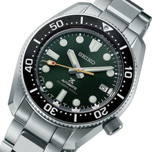 Load image into Gallery viewer, Seiko Prospex 140th Anniversary Limited Divers Green Dial Silver Steel Strap Watch For Men - SPB207J1