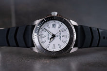 Load image into Gallery viewer, Seiko Shogun Prospex Titanium Divers Automatic White Dial Black Rubber Strap Watch For Men - SPB191J1