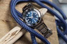 Load image into Gallery viewer, Seiko Prospex Sea Automatic Diver Green Dial Silver Steel Strap Watch For Men - SPB187J1