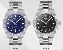 Load image into Gallery viewer, Tissot PR 100 Sport Quartz Black Dial Silver Steel Strap Watch For Men - T101.610.11.051.00