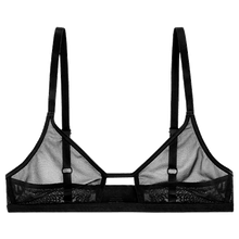 Load image into Gallery viewer, Sieve Cutout Bra in Black
