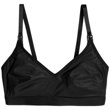 Load image into Gallery viewer, Silky Nursing Bra in Black
