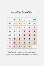 Load image into Gallery viewer, Sieve Triangle Bra in Buff + White