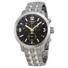 Load image into Gallery viewer, Tissot PRC 200 Chronograph Black Dial Stainless Steel Watch For Men - T0554171105700
