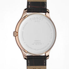 Load image into Gallery viewer, Tissot T Classic Tradition Silver Dial Brown Leather Strap Watch For Men - T063.610.36.038.00