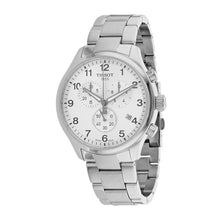 Load image into Gallery viewer, Tissot Chrono XL Classic Silver Dial Silver Steel Strap Watch For Men - T116.617.11.037.00
