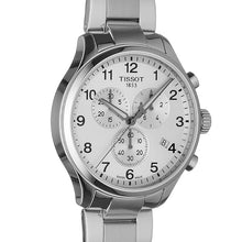 Load image into Gallery viewer, Tissot Chrono XL Classic Silver Dial Silver Steel Strap Watch For Men - T116.617.11.037.00