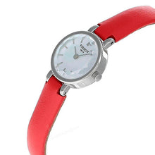 Load image into Gallery viewer, Tissot Lovely Round Mother of Pearl Dial Red Leather Strap Watch for Women - T140.009.16.111.00