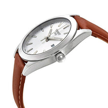 Load image into Gallery viewer, Tissot Gentleman Silver Dial Brown Leather Strap Watch For Men - T127.410.16.031.00