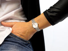 Load image into Gallery viewer, Tissot T Classic Desire White Dial Silver Steel Strap Watch for Women - T52.1.281.31