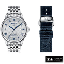 Load image into Gallery viewer, Tissot Le Locle Powermatic 80 Silver Dial Silver Steel Strap Watch for Men - T006.407.11.033.03