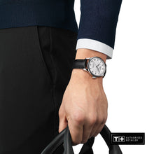 Load image into Gallery viewer, Tissot PR 100 Chronograph Silver Dial Brown Leather Strap Watch for Men - T101.417.16.031.00