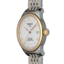 Load image into Gallery viewer, Tissot T Classic Le Locle Powermatic 80 Silver Dial Two Tone Steel Strap Watch For Men - T0064072203301