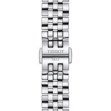Load image into Gallery viewer, Tissot Le Locle Automatic Diamonds Mother of Pearl Black Dial Silver Steel Strap Watch For Women - T006.207.11.126.00