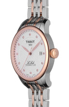 Load image into Gallery viewer, Tissot Le Locle Powermatic 80 Diamonds Silver Dial Two Tone Steel Strap Watch For Men - T006.407.22.036.01