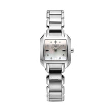 Load image into Gallery viewer, Tissot T Wave Diamonds Mother of Pearl Dial Silver Steel Strap Watch for Women - T02.1.285.74