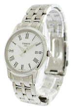 Load image into Gallery viewer, Tissot T Classic Dream White Dial Silver Steel Strap Watch for Men - T033.410.11.013.01